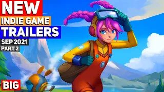 BEST NEW Indie Game Trailers: September 2021 | Part 2