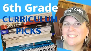 6th Grade CURRICULUM PICKS // Middle School Homeschool