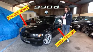I bought a HIGH MILEAGE BMW 330D for TOO MUCH MONEY! Here's Why. SECRETLY WRITTEN OFF?? (E46)