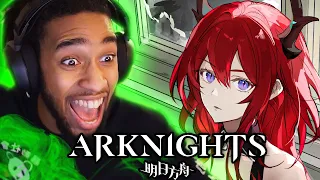 Honkai Impact Pro Reacts to ALL Arknights Trailers!!! (Part 5)