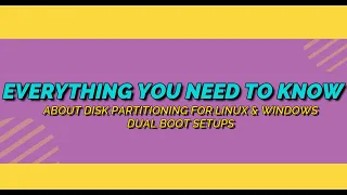 FIXING DualBoot Linux & Windows DISK ISSUES (It's actually easy to Distro Hop)