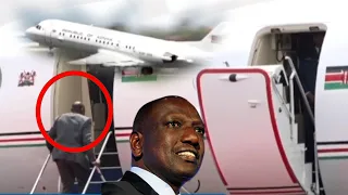 SEE WHAT HAPPENED TO PRESIDENT RUTO'S PLANE WHILE HE WAS LEAVING TANZANIA AND COMING BACK TO KENYA