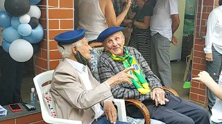 NILTON DUIN, EX COMBATENTE GUERRA 1945,  100 ANOS DE VIDA.