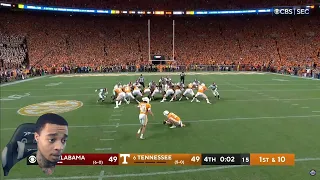 FlightReacts To #3 Alabama vs #6 Tennessee Highlights (GAME OF THE YEAR) | Week 7 2022!