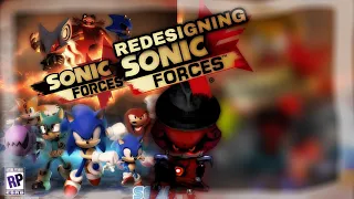 REDESIGNING Sonic Forces In my STYLE  #2