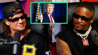 Theo and YG Talk About Trump