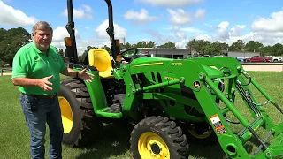 John Deere 3025E Walk Around