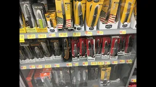 Walmart Clearance Sporting Knives Buck Camillus Kershaw Gerber