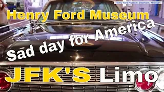 JFK's Assassination Limo & Presidential Limos- HENRY FORD MUSEUM