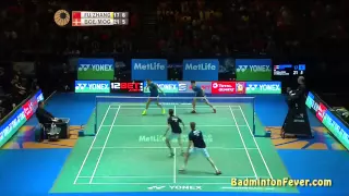 Badminton Highlights - All England Open 2015 MD Finals