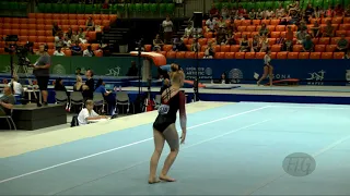 SILNOVA Anna (UZB) - 2019 Artistic Junior Worlds, Gyor (HUN) - Qualifications Floor Exercise