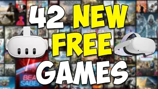 42 NEW & FREE VR games