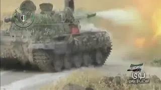 Tanks attack military base in Syria