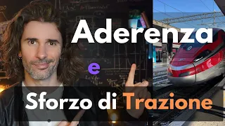 ADERENZA e SFORZO DI TRAZIONE: COME FA un TRENO a MUOVERSI?