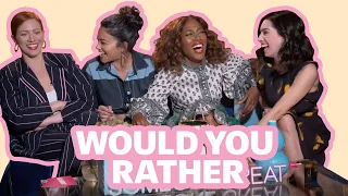 The Cast of Someone Great Play Would You Rather, The Adulting Version | Celebs | Cosmopolitan SA