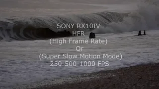 Sony Rx10iv HFR Mode How I Use It