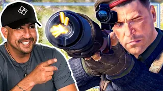 Sniper REACTS to Sniper Elite 5