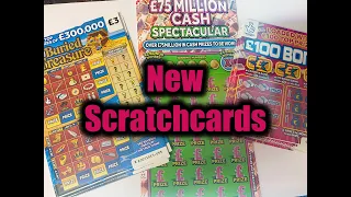 I bought £75 worth of New Scratchcards and this finally happened 💰💰💰😳