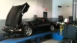 C4 ZR-1 on the chassis dyno