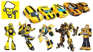 Different Bumblebee Transformer robot toys ランスフォーマー 變形金剛 robots in disguise