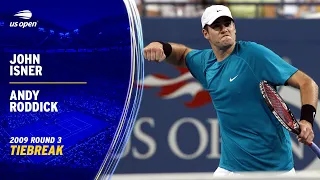 Match Tiebreak! | John Isner vs. Andy Roddick | 2009 US Open Round 3