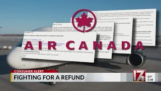 Air Canada refund