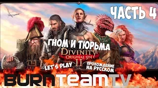 Divinity: Original Sin 2. Часть 04 - Гном и тюрьма. (Прохождение игры)