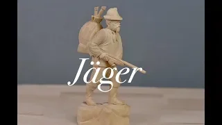 Jäger / Figur schnitzen