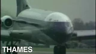 BOAC Speedbird  VC10 take off | Thames TV | 1970
