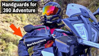 New Handguards for my KTM 390 Adventure | Barkbusters