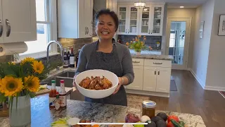 Making Nouk’s Lao Style Chicken Wings