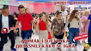 Momak i djevojka objasnili kako se igra na sijelu "Amore" Banovici