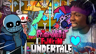 WHY ARE UNDERTALE MODS SO HARD??? | Friday Night Funkin [ Vs Undertale Mod ]