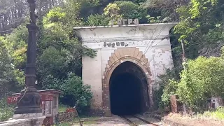 Абхазия 6 конец май 2023 тоннель Гагры замок принца Ольденбургского