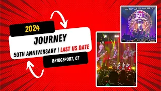 Journey Live 2024 Apr 29 Bridgeport CT. - Last date on this leg of their 50th Ann. Tour - @journey