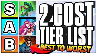 Essential 2-Cost Cards You NEED in Your Decks (and Ones You Don't) | Marvel Snap Card Tier List: