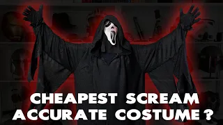 Cheapest Scream Accurate Costume? Ghostface Costume from Scream