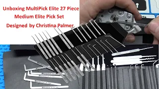 (555) Unboxing the Multipick ELITE Medium 27 piece Pick Set