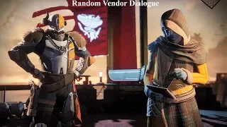 Destiny 2 - Tower Vendor Dialogue