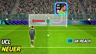 Review Ucl Manuel Neuer With 98 GK Reach - eFootball 2024 Mobile