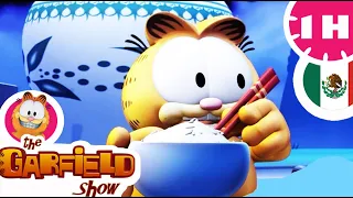 🇨🇳Garfield vai para a China!🇨🇳- Compilación HD