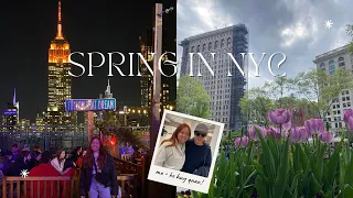 Spring in New York City - exploring top tourist attractions during a work trip
