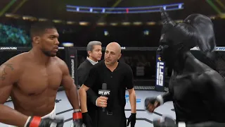 Anthony Joshua vs. Black Unicorn - EA Sports UFC 4 - Boxing Stars 🥊