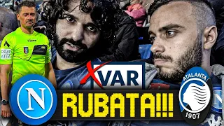 😡RUBATA!!! NAPOLI 2-2 ATALANTA | LIVE REACTION SAN PAOLO HD