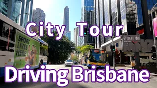 [4K] Beautiful Driving Brisbane City - Virtual Driving Tour