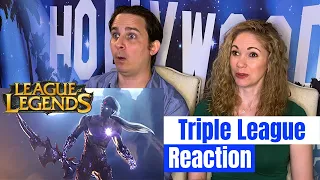 League of Legends Triple Trailer Reaction - Welcome Aboard, As We Fall, Call of Power