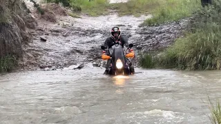 Storm chasing on KTM 990 Ss