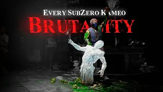 Every Sub Zero (Kameo) Brutality in MK1...