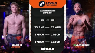 LFL 8 Full Fight: Elliot Jenkins VS Jeanderson Castro