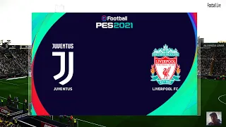 PES 2021 | Juventus vs Liverpool | NEW Transfers 20/21 ft Arthur, Kulusevski | Ronaldo scored 2 goal